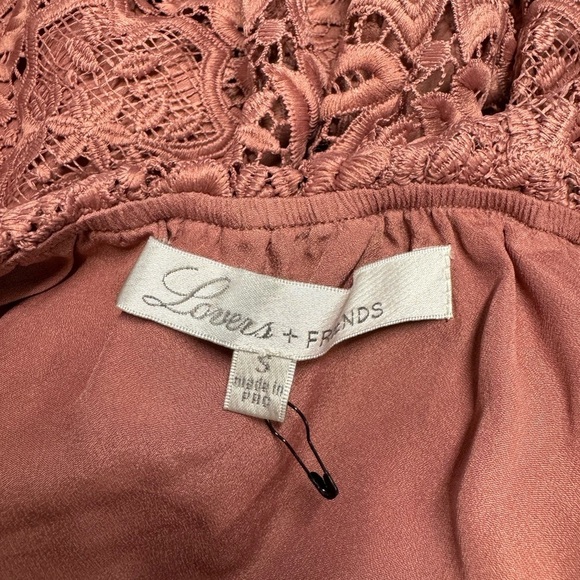 NWOT REVOLVE LOVERS & FRIENDS Dream Vacay Dress Mauve S - Picture 10 of 10